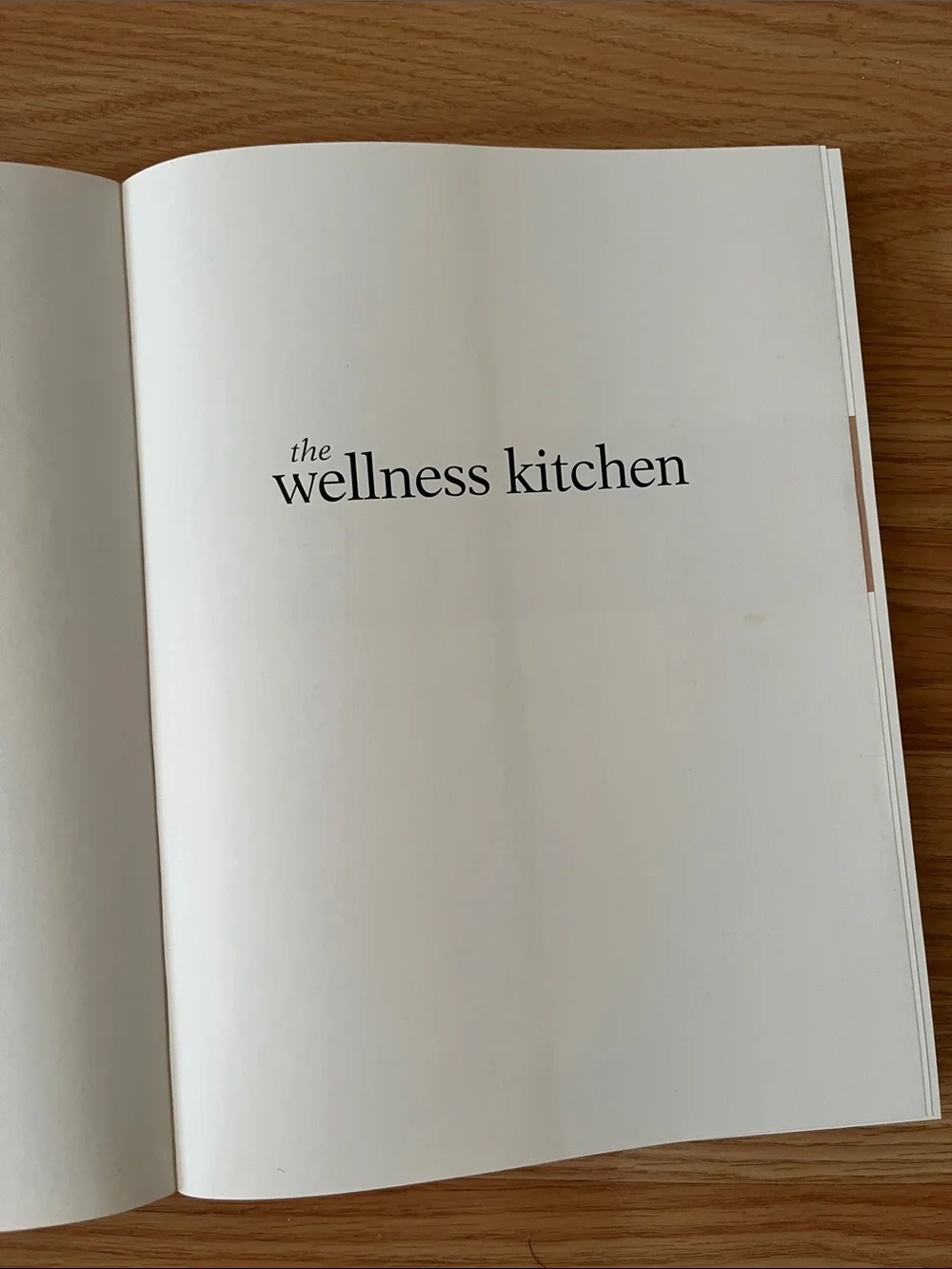 The Wellness Kitchen Cookbook by Paulette Lambert - White Cover